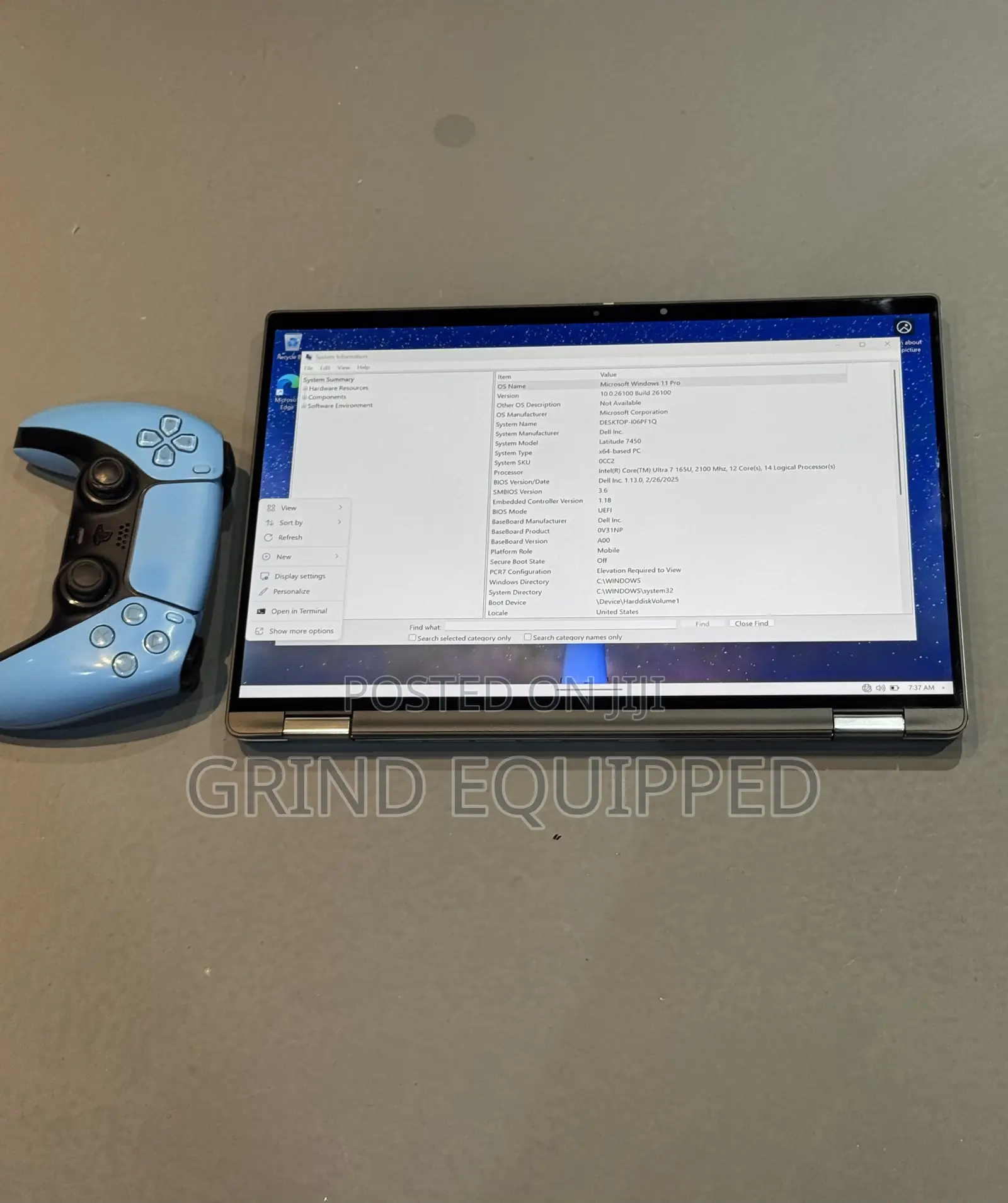 Laptop Dell Latitude 7450 16GB Intel Core Ultra 7 SSD 500GB