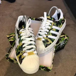 BAPE X Adidas Superstar 80s 'ABC Camo
