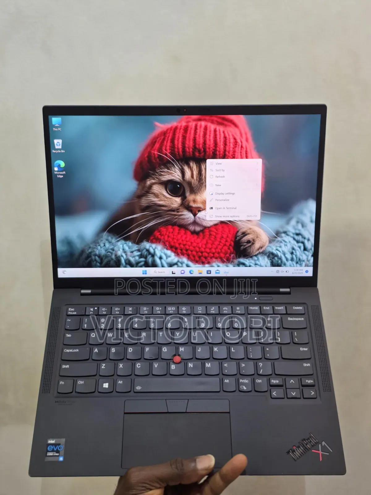 Laptop Lenovo ThinkPad X1 Carbon 16GB Intel Core i5 SSD 512GB