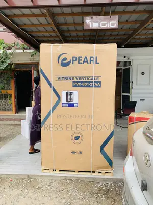 Limited Stock Pearl PVC-801-27AA 690L Double-Door Glass Display Fridge