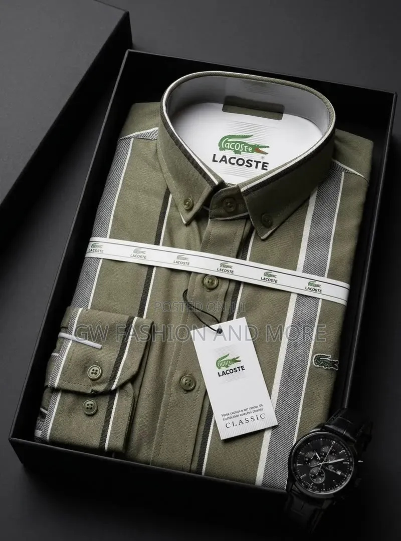 Affordable Lacoste Stripe Shirt Available.