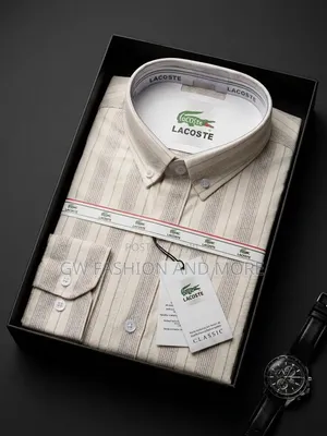 Affordable Lacoste Stripe Shirt Available.