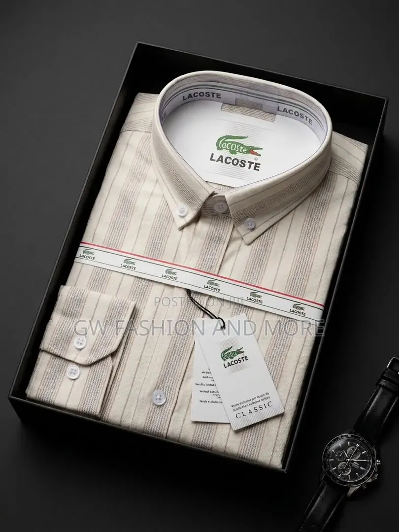 Affordable Lacoste Stripe Shirt Available.