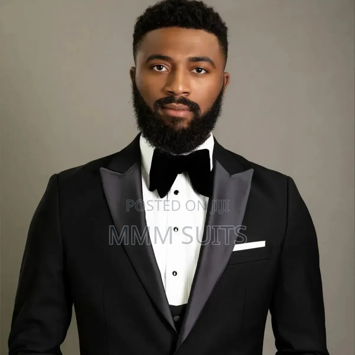 Classic and Timeless 3-Piece Turkish Tuxedo Men Suit With Satin Lapel