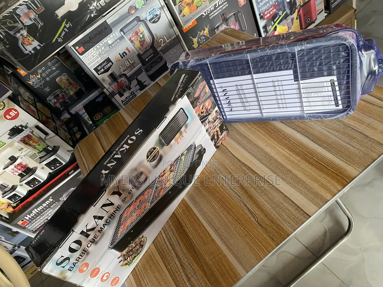 Electric Barbecue Machine for Meat, Fish & Kebab