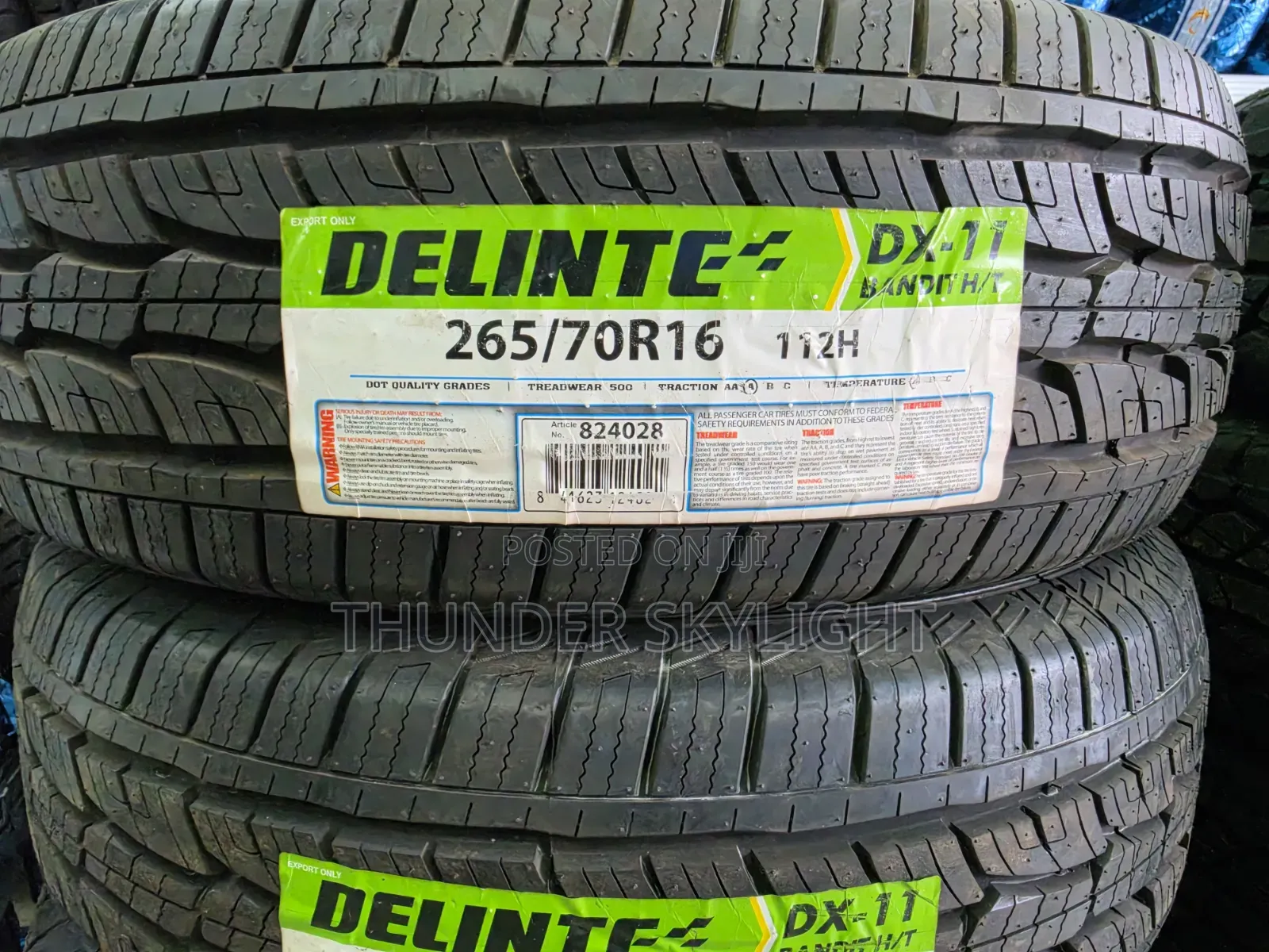 265/70r16 Delinte Dx11 Bandit H/T 112h Tyre
