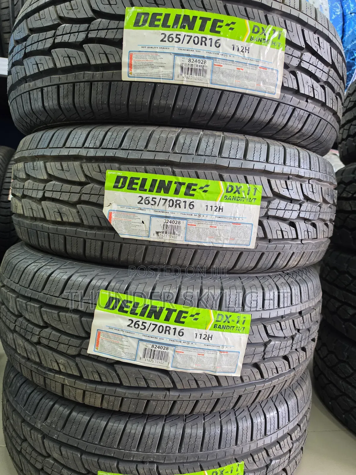 265/70r16 Delinte Dx11 Bandit H/T 112h Tyre