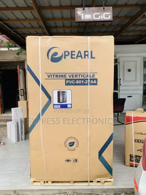 Highly Recommended Pearl PVC-801-27AA 690L Double-Door Glass Display