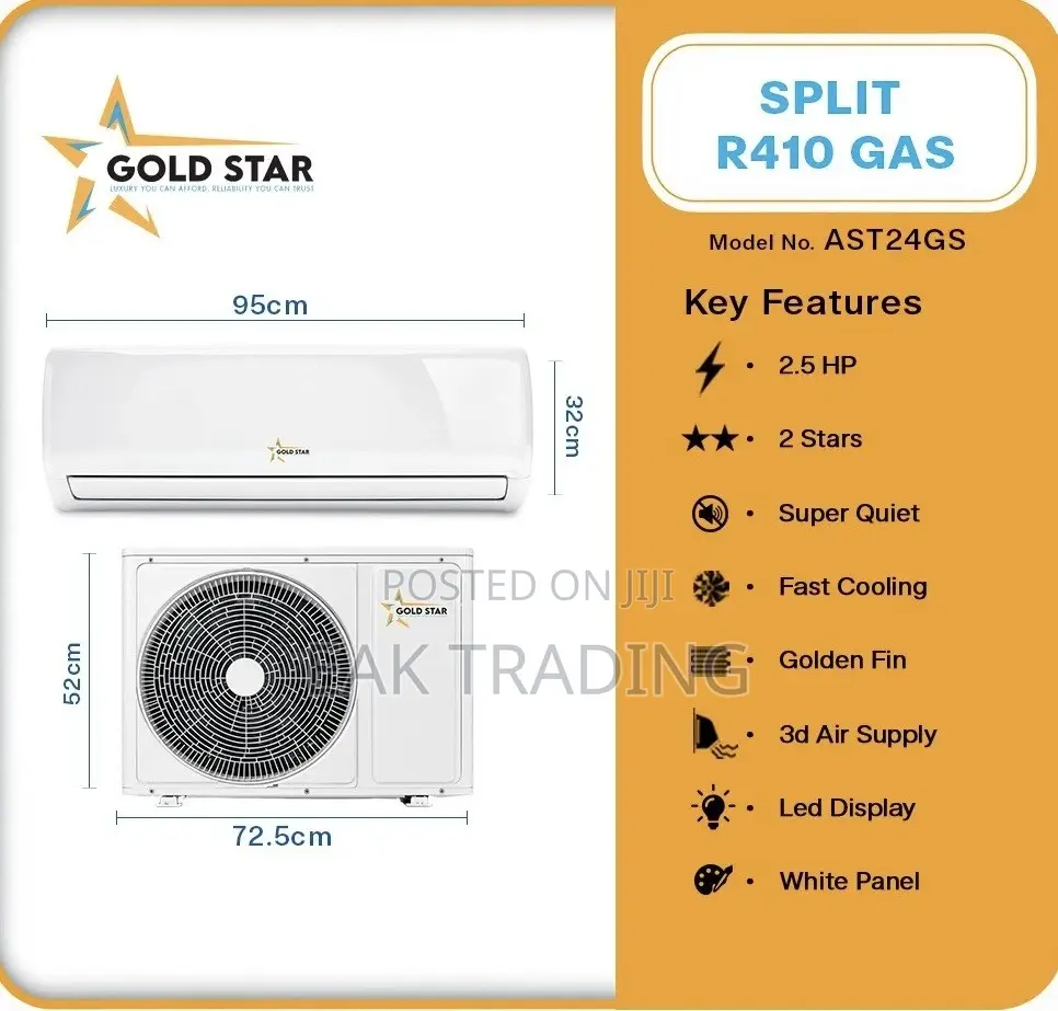 Goldstar Aircondition 2.5hp R410