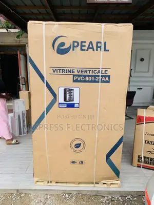 Hot Deals on Pearl PVC-801-27AA 690L Double-Door Glass Display Fridge