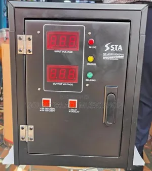 STA ST-AVR10000VA Single Phase Digital AC Automatic Voltage Regulator