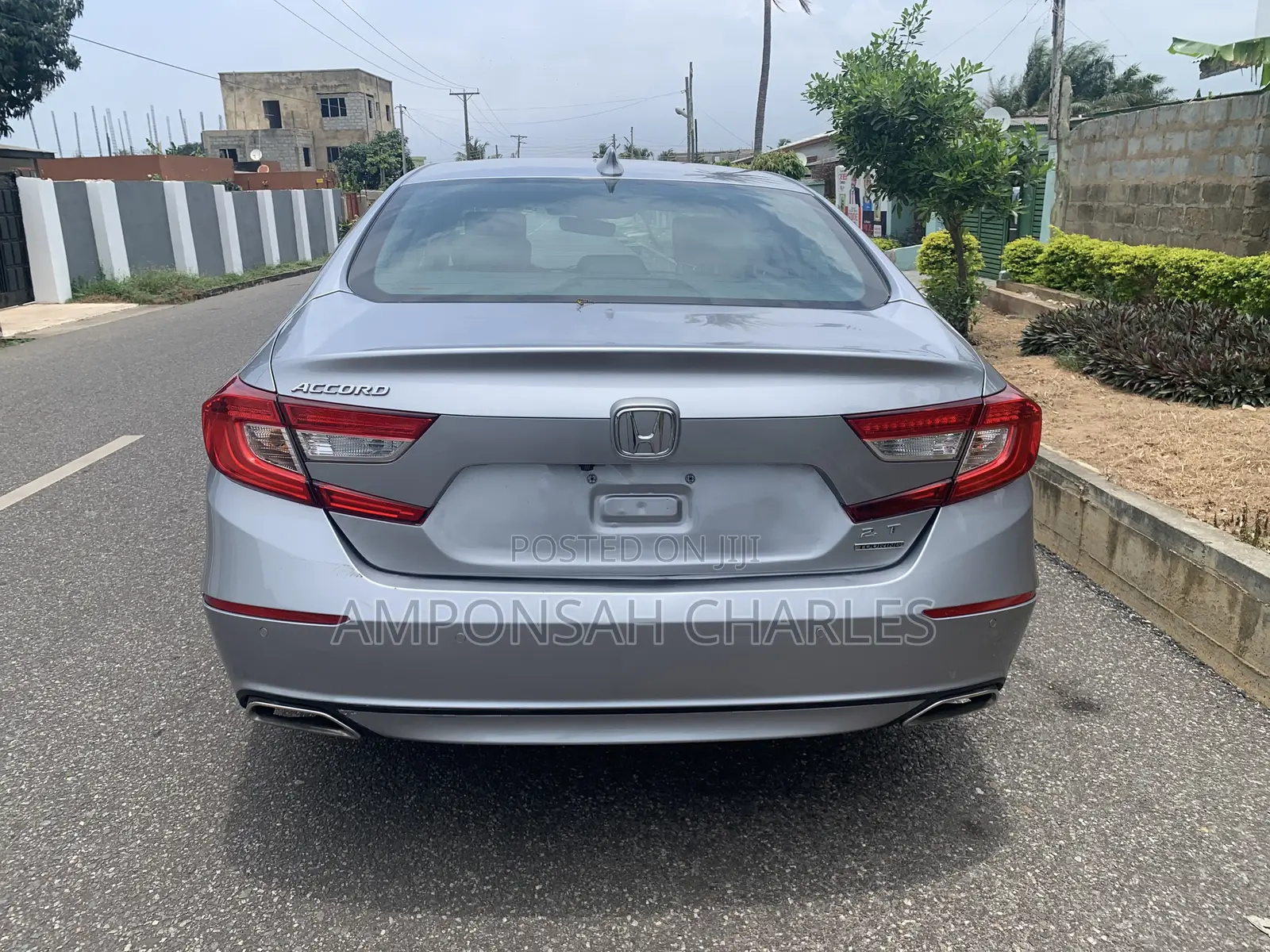 Honda Accord EX-L (2.0L 4cyl Turbo 10A) 2019 Silver