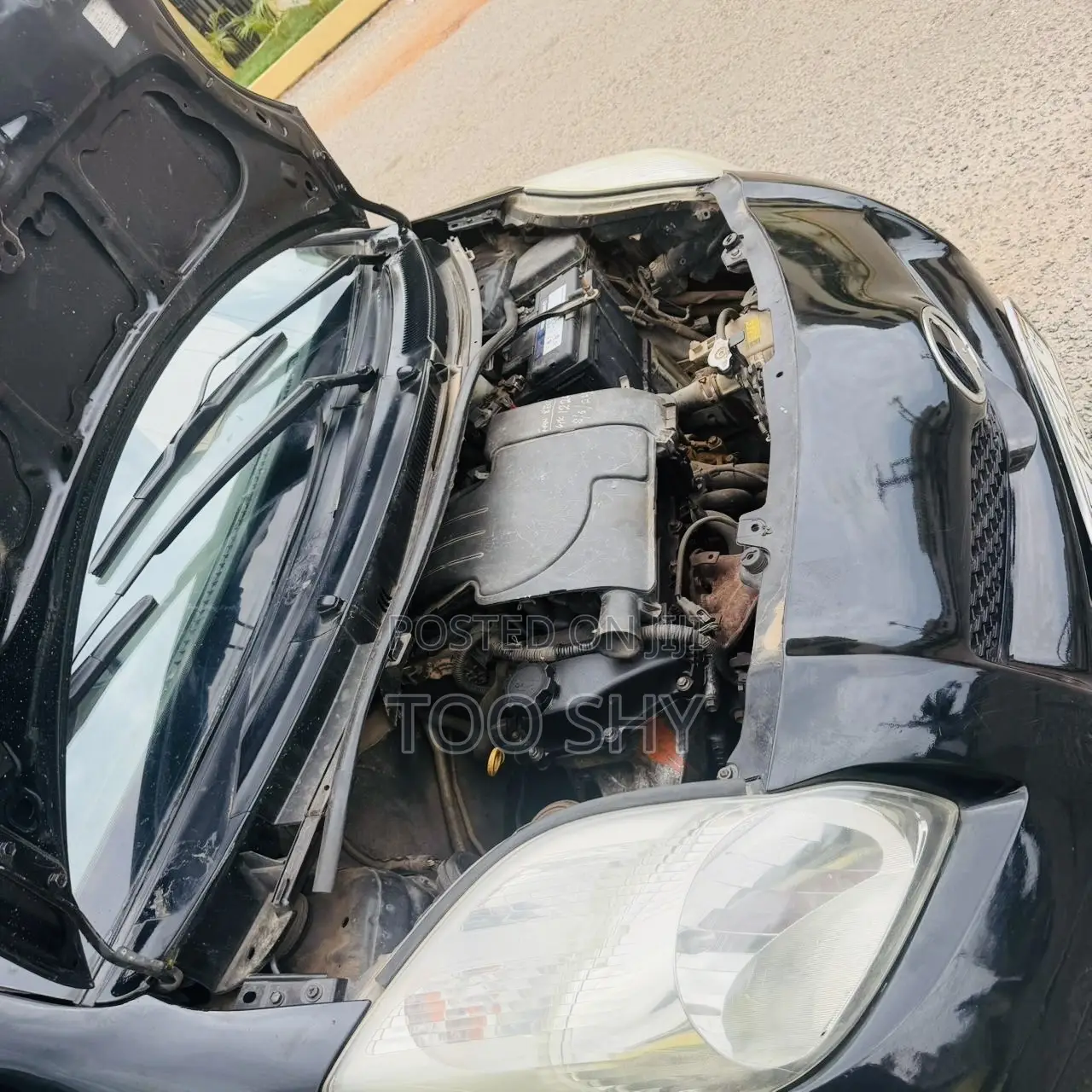 Toyota Vitz 2008 Black