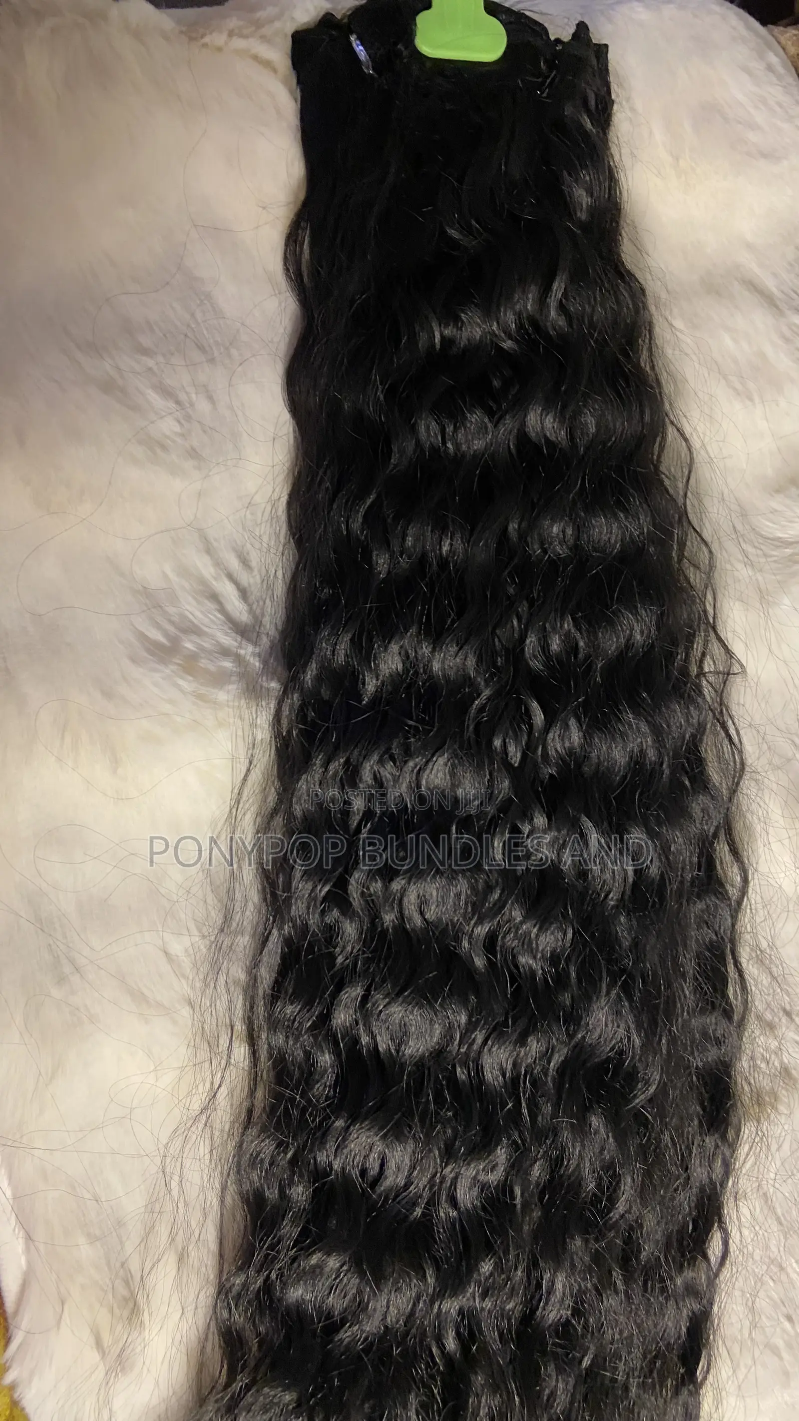 30” Curly Long Ponytail Bundles.