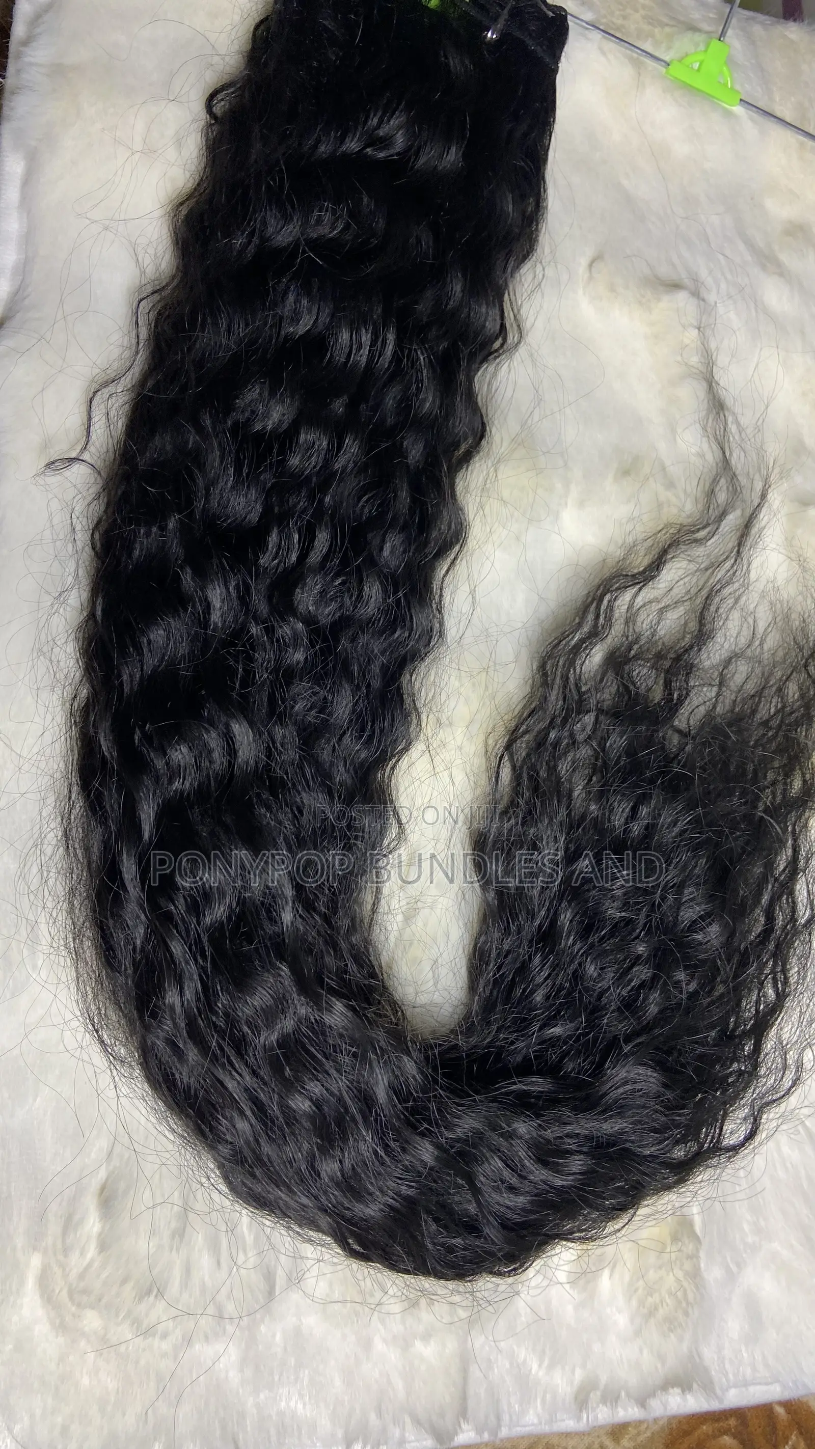 30” Curly Long Ponytail Bundles.