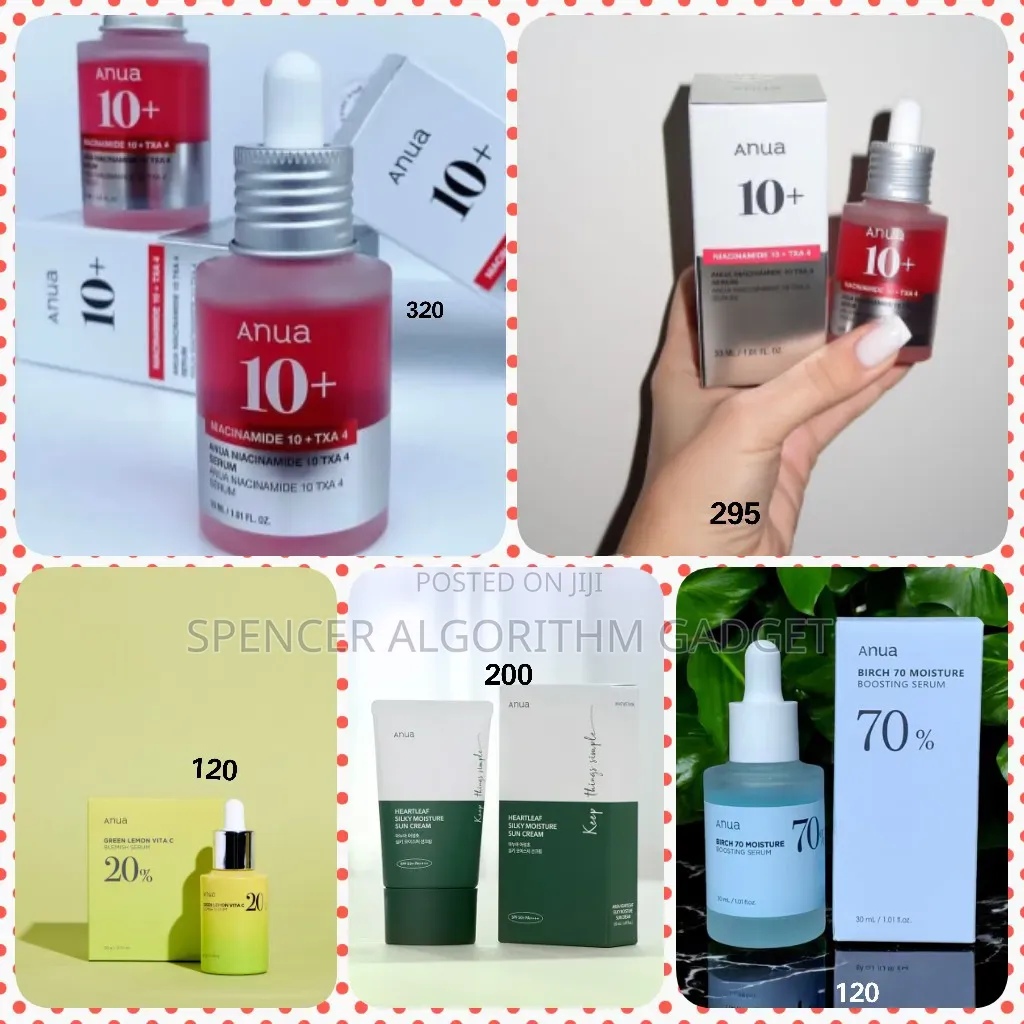 Anua Sunscreen,Nacinamide/Lemon/