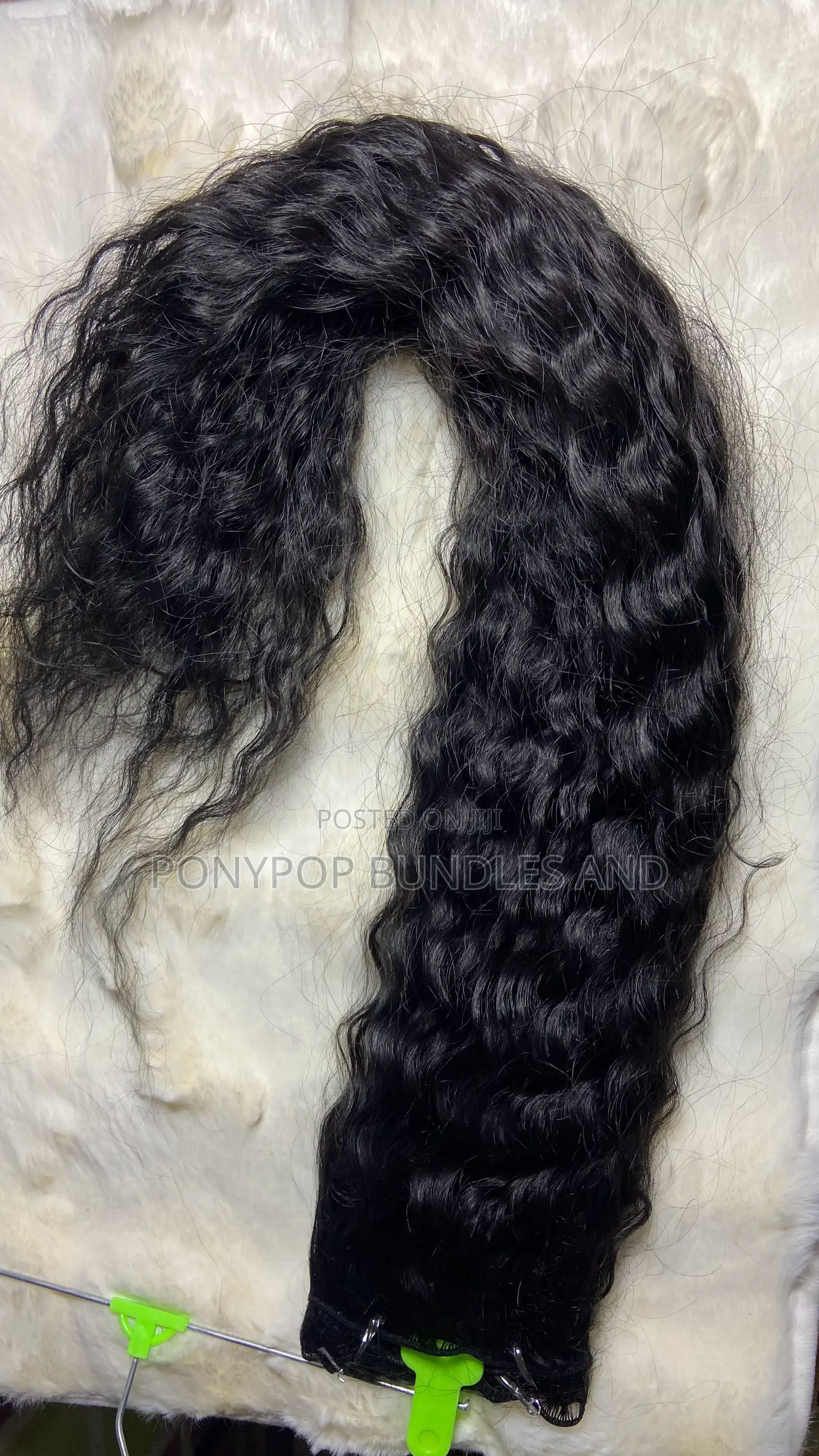 30” Curly Long Ponytail Bundles.