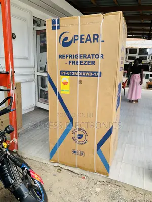 Pearl 421L Bottom Freezer + Dispenser Refrigerator - PF-613MDIXWD-1A