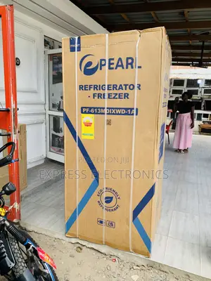 Pearl 421L Bottom Freezer + Dispenser Refrigerator - PF-613MDIXWD-1A