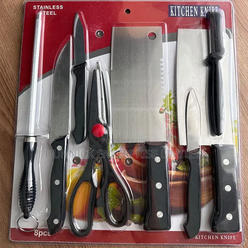 A Set of Kitchen Knife