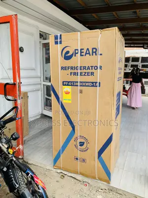 Lovely New Pearl 421L Bottom Freezer + Dispenser  - PF-613MDIXWD-1A