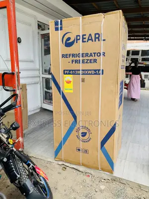 Lovely New Pearl 421L Bottom Freezer + Dispenser  - PF-613MDIXWD-1A