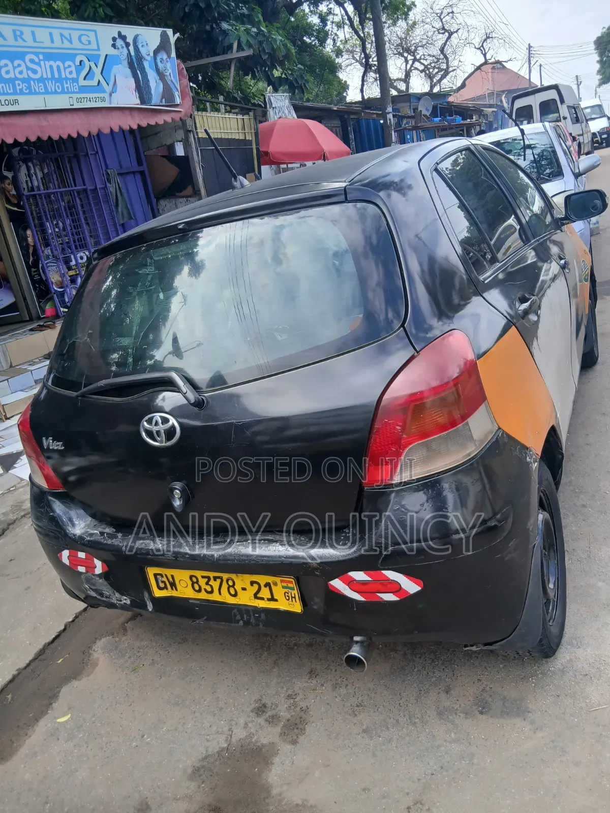 Toyota Vitz 2012 Black