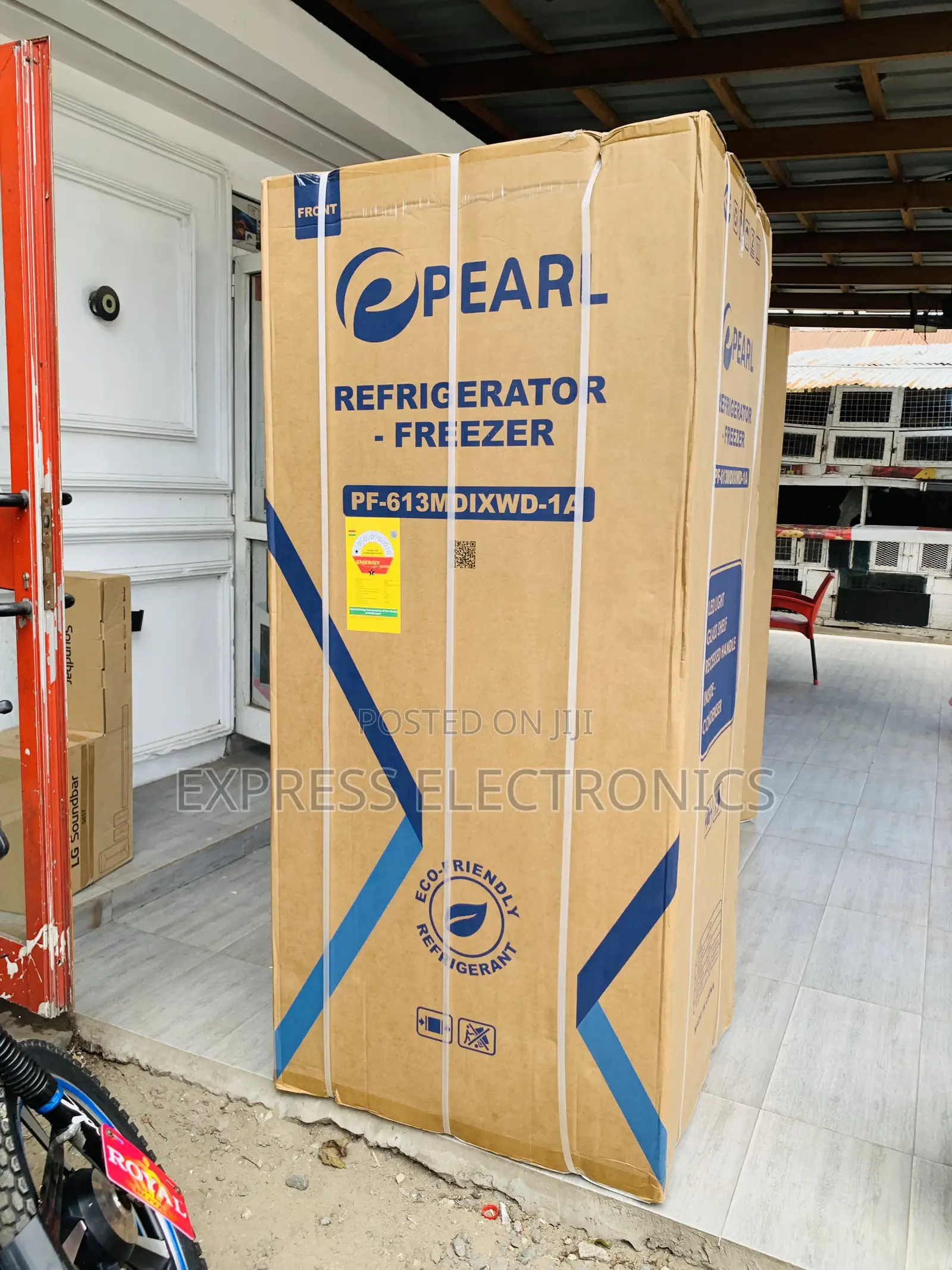 Very Cool Pearl 421L Bottom Freezer + Dispenser - PF-613MDIXWD-1A