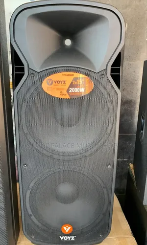 Voyz 2x15" Bluetooth Speaker System