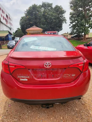 Toyota Corolla SE 4dr Sedan (1.8L 4cyl CVT) 2017 Red