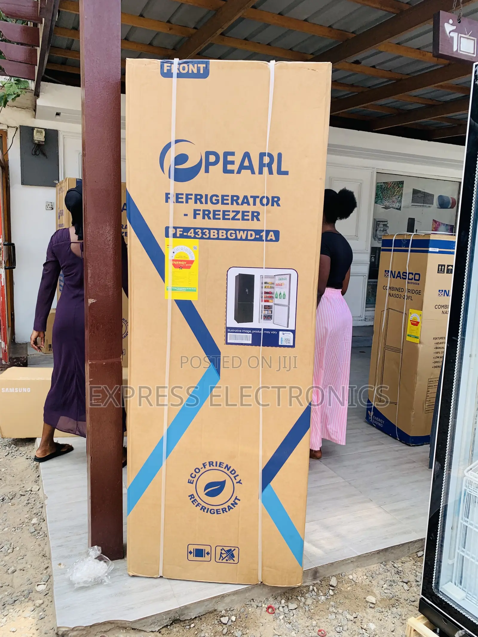 PF-433BBGWD 309L Double-Door Black Mirror Water Dispenser.