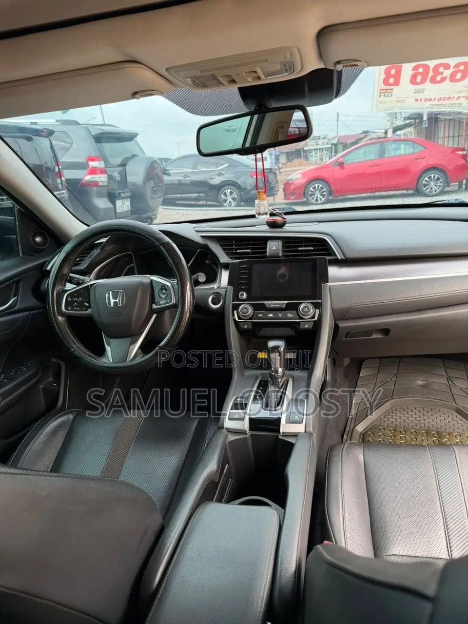 Honda Civic Touring 4dr Sedan (1.5L 4cyl) 2016 White