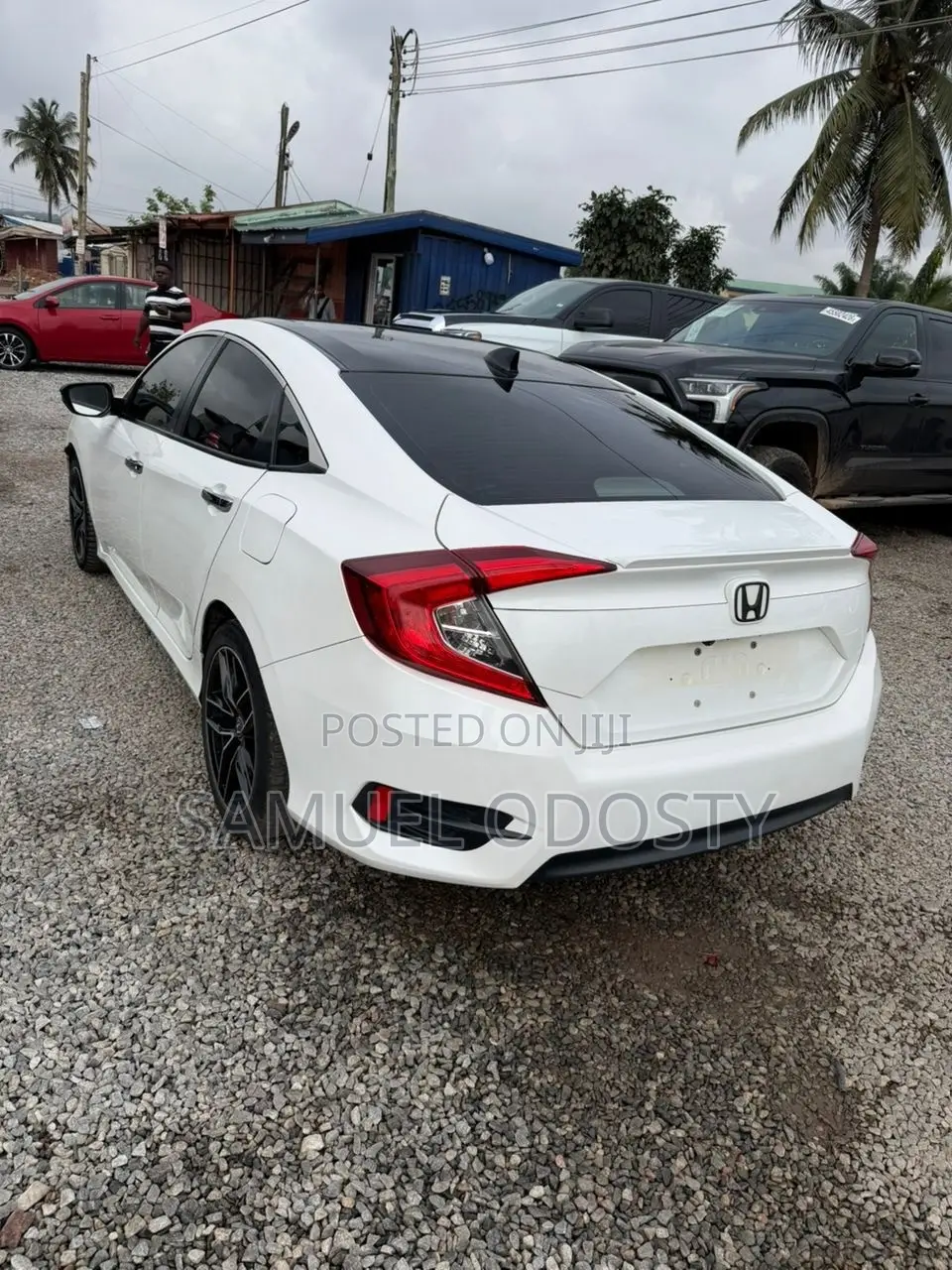 Honda Civic Touring 4dr Sedan (1.5L 4cyl) 2016 White