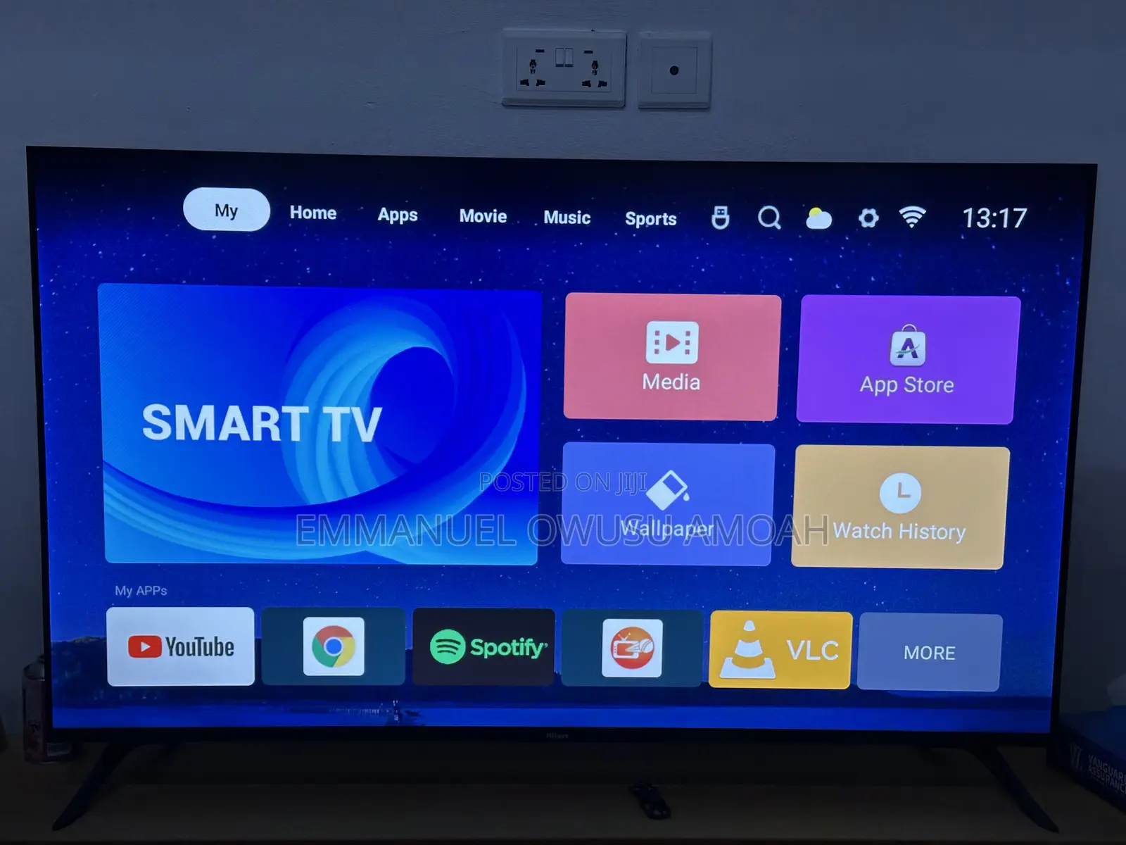 Hikers 50 Inch Frameless TV
