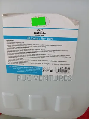 Distilled Water 20L