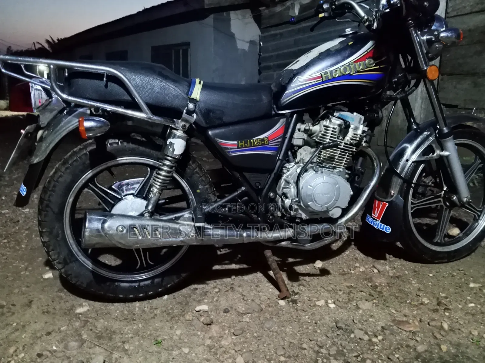 Haojue HJ125-8K 2023 Black