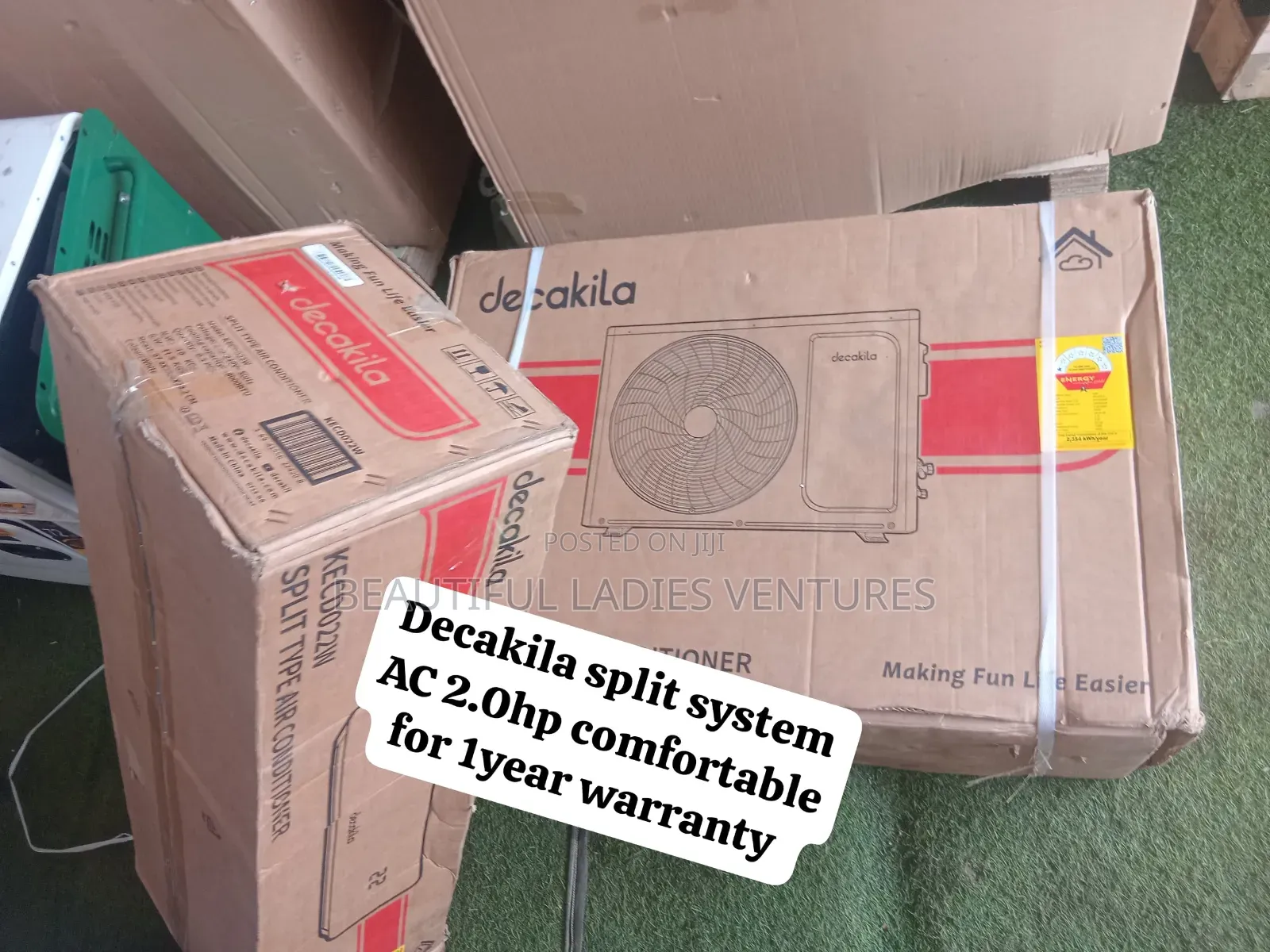 Decakila 2.0HP Air Conditioner Split Unit Premium-Looking AC Powerful