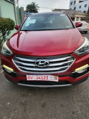 Hyundai Santa Fe 2017 Red