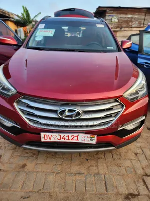 Hyundai Santa Fe 2017 Red