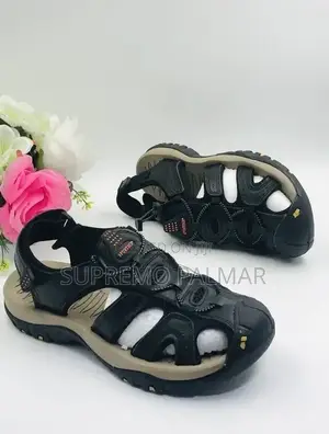 Teva Black & Tan Quick-Lace Hiking Sandals – Closed-Toe Outdoor Sport