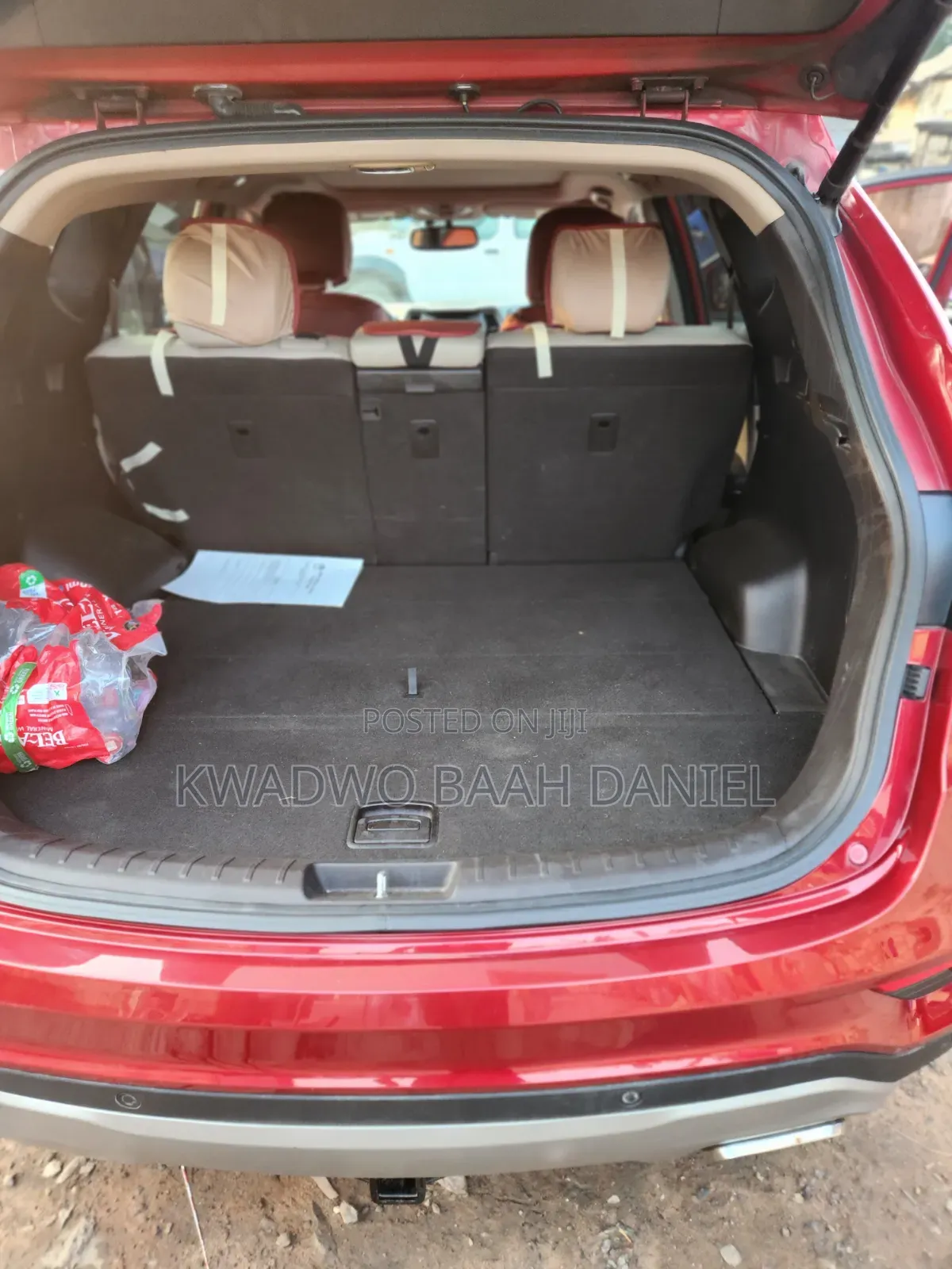 Hyundai Santa Fe 2017 Red
