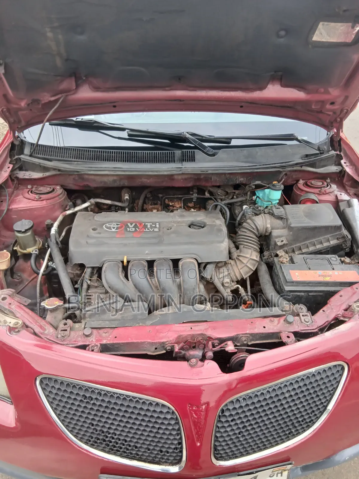 Pontiac Vibe 2007 Red