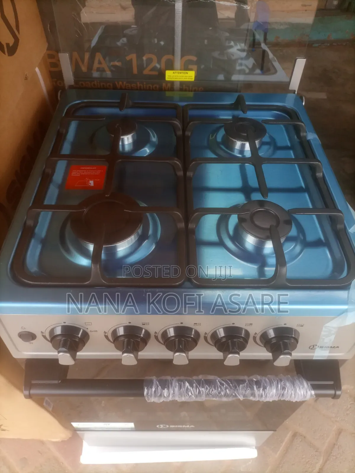Sigma 50x50 Gas Cooker Oven and Grill