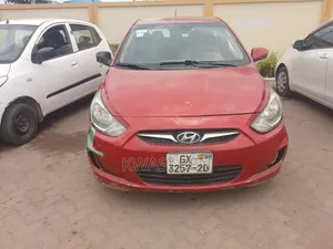Hyundai Accent 2011 Red