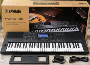 Yamaha PSR-E483 Portable Arranger Keyboard (61 Keys)