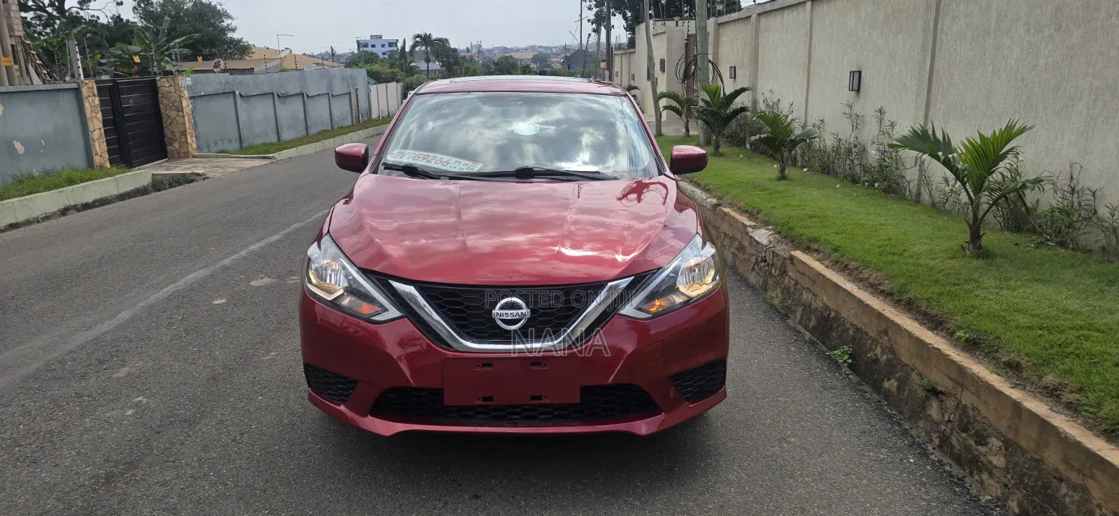 Nissan Sentra 2017 Burgundy
