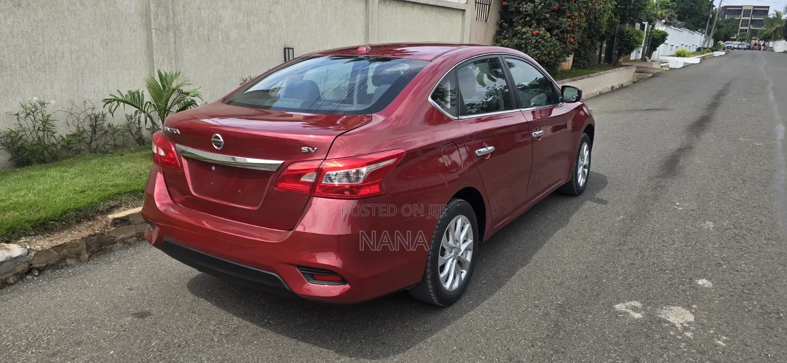 Nissan Sentra 2017 Burgundy