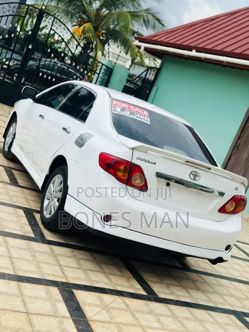 Toyota Corolla S 4dr Sedan (1.8L 4cyl 4A) 2009 White