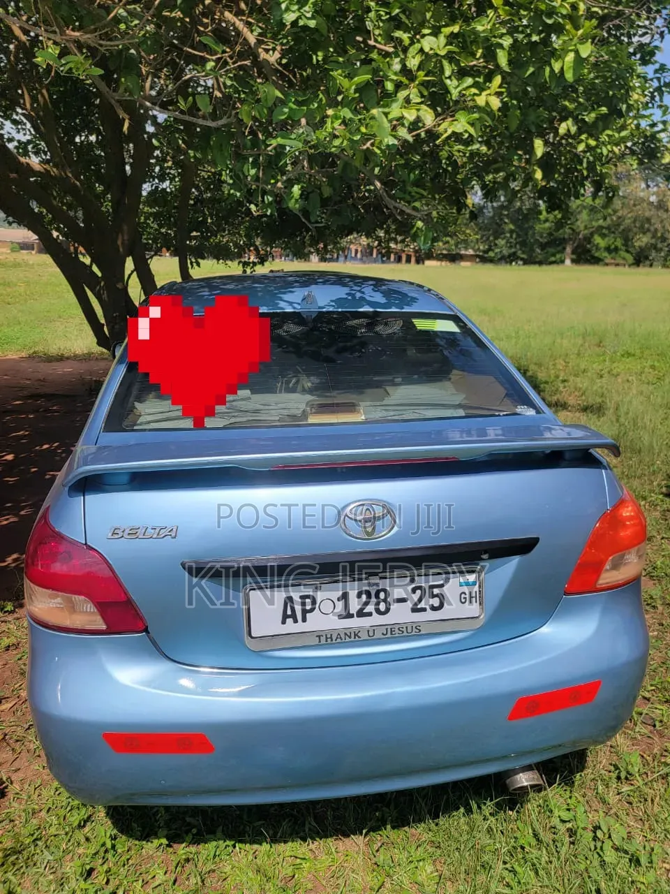 Toyota Belta 2010 Blue