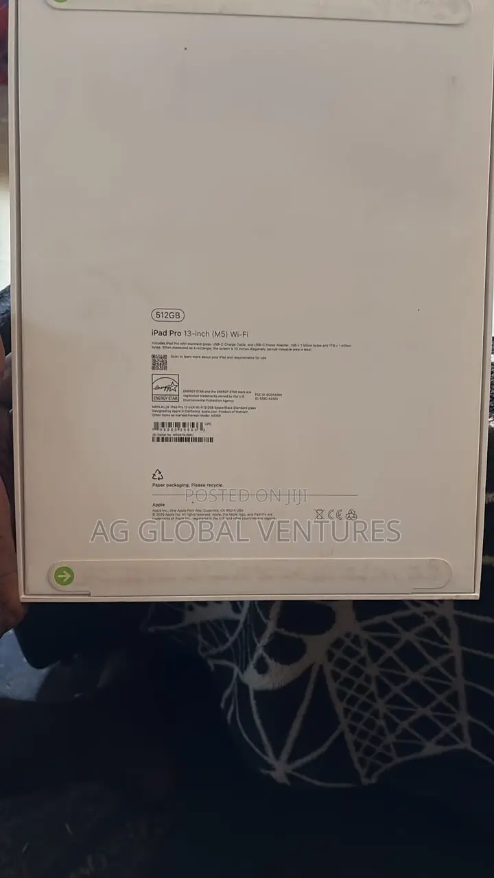 New Apple iPad (2025) 512 GB Black